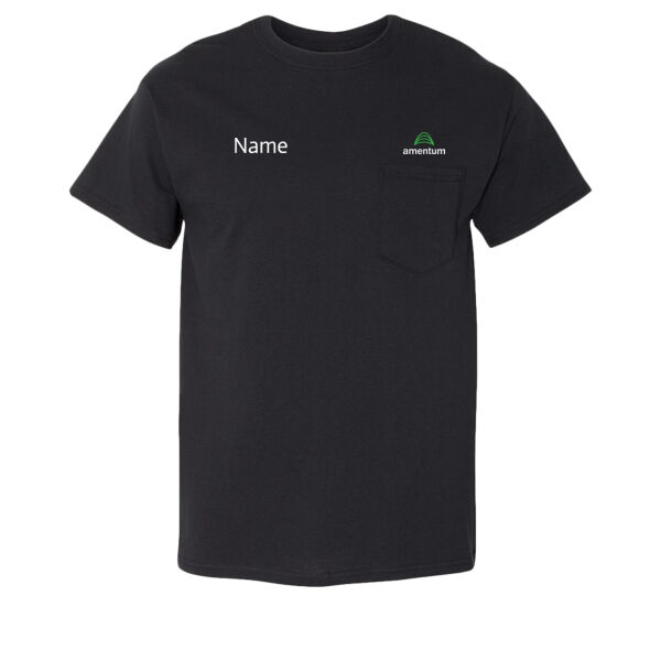 Gildan Cotton Pocket Tee Thumbnail